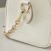 Okify Louis Vuitton Speedy 20 Bag White Pink Monogram 20.5x13.5x12cm  - 2