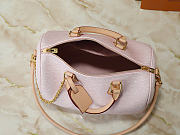 Okify Louis Vuitton Speedy Soft 30 Bag Light Pink Ostrich 30x21x17cm - 3