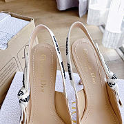 Okify Dior Beige Patent Slingback 10cm - 6