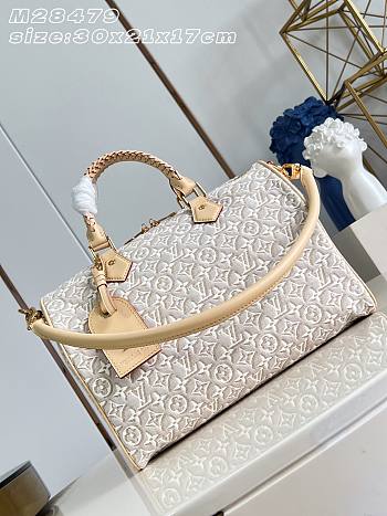 Okify Louis Vuitton Speedy Soft 30 Boho Bag M28479 30x21x17cm 
