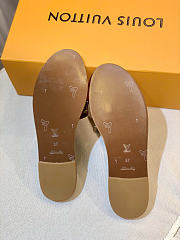Okify Louis Vuitton Brown Women Slides (has big size) - 6