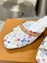 Okify Louis Vuitton x TM High Heels 5cm 29570 (has big size) - 5