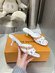 Okify Louis Vuitton x TM High Heels 5cm 29570 (has big size) - 1