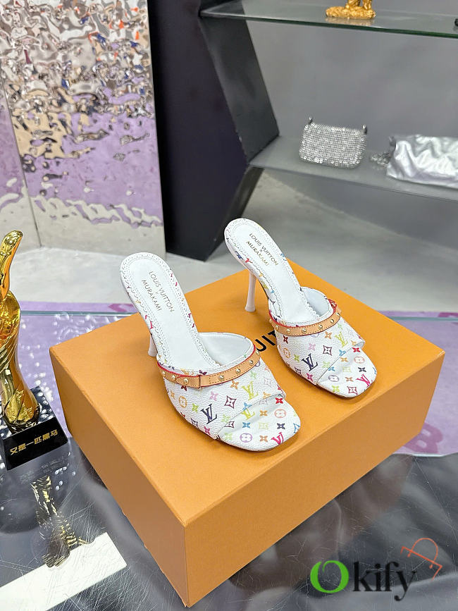 Okify Louis Vuitton x TM High Heels 9cm 29571  - 1