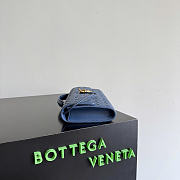 Okify Bottega Veneta Andiamo Clutch Bag Dark Blue 741511 31x13x3cm - 3