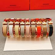 Okify Hermes Gold Bracelet White 29580 - 3