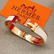 Okify Hermes Gold Bracelet White 29580 - 6