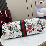 Okify Gucci Giglio Flora Large Tote Bag White 853971 54x40x46x15cm - 3