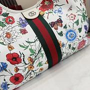 Okify Gucci Giglio Flora Large Tote Bag White 853971 54x40x46x15cm - 6