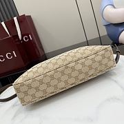 Okify Gucci Lady Lunetta Chain Medium Shoulder Bag Beige A006OA 30x24x6.5cm - 4