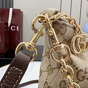 Okify Gucci Lady Lunetta Chain Medium Shoulder Bag Beige A006OA 30x24x6.5cm - 6