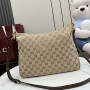 Okify Gucci Lady Lunetta Chain Medium Shoulder Bag Beige A006OA 30x24x6.5cm - 5