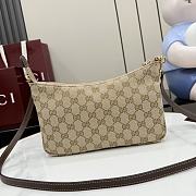 Okify Gucci Lady Lunetta Chain Small Shoulder Bag Beige A0034B 24.5x15x5cm - 4