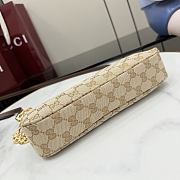 Okify Gucci Lady Lunetta Chain Small Shoulder Bag Beige A0034B 24.5x15x5cm - 2