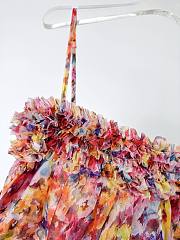 Okify Zimmerman Kindred Spirit Alchemy Ruffled Long Spaghetti Strap Dress - 5