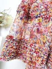 Okify Zimmerman Kindred Spirit Alchemy Ruffled Long Spaghetti Strap Dress - 4