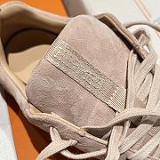 Okify Hermes Pink Breathable Perforated Sneakers Women Sneakers  - 6