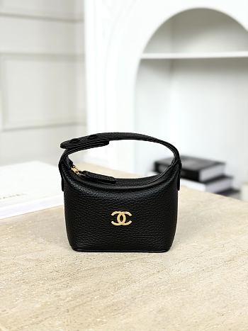 Okify CC 26S Coco Beach Micro Top Handle Pouch Black 11x11x4cm