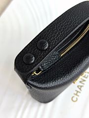 Okify CC 26S Coco Beach Micro Top Handle Pouch Black 11x11x4cm - 6