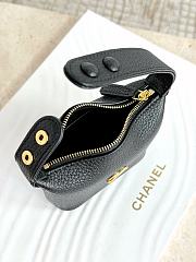 Okify CC 26S Coco Beach Micro Top Handle Pouch Black 11x11x4cm - 5