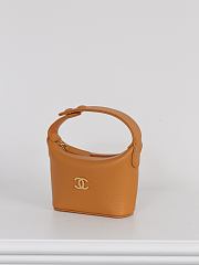 Okify CC 26S Coco Beach Micro Top Handle Pouch Orange Caramel 11x11x4cm - 6