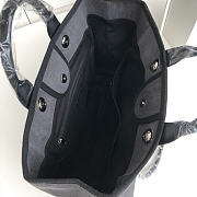 Okify CC Shopping Bag Gray Canvas and Sequins A66941 38cm - 5