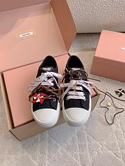 Okify MiuMiu Black Women Sneakers 29619 - 1