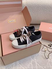 Okify MiuMiu Black Women Sneakers 29619 - 4