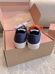 Okify MiuMiu Dark Blue Women Sneakers 29620 - 5