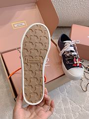 Okify MiuMiu Dark Blue Women Sneakers 29620 - 2