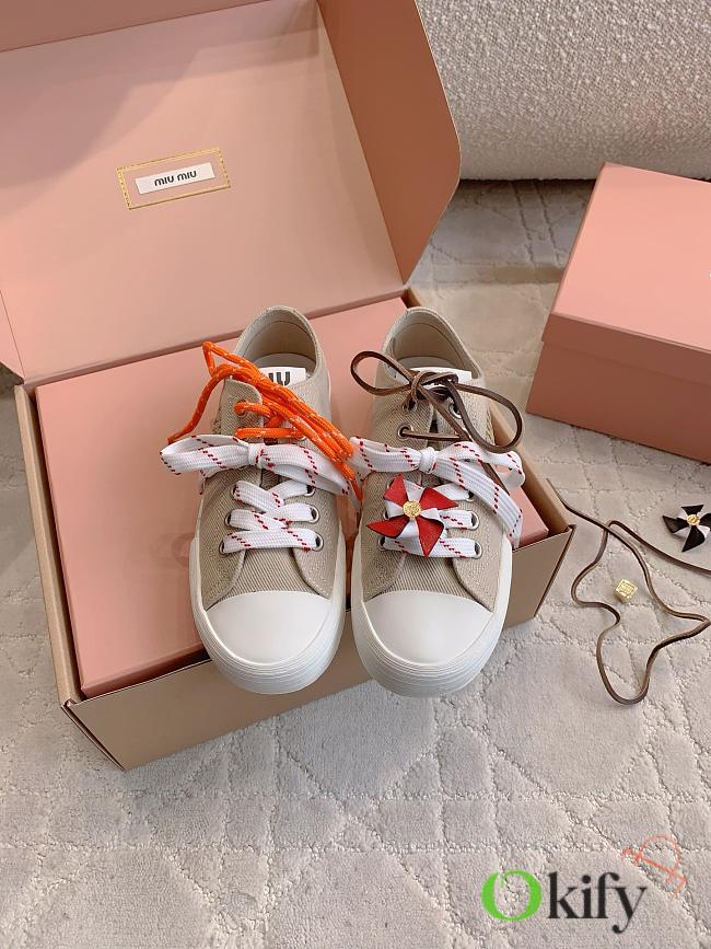 Okify MiuMiu Black Women Sneakers 29621 - 1