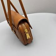 Okify MiuMiu Arcadie Leather Bag Brown 5BD282 24x11.5x5cm - 4