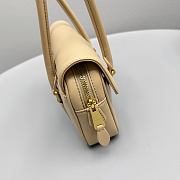 Okify MiuMiu Arcadie Leather Bag Cream White 5BD282 24x11.5x5cm - 6