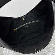 Okify YSL Mombasa Hobo Bag Black 40x33x3cm - 4