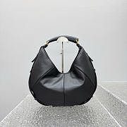 Okify YSL Mombasa Hobo Bag Black 40x33x3cm - 2