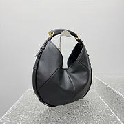 Okify YSL Mombasa Hobo Bag Black 40x33x3cm - 6
