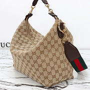 Okify Gucci Brebra Bag Brown 866938 33x27x15cm  - 2