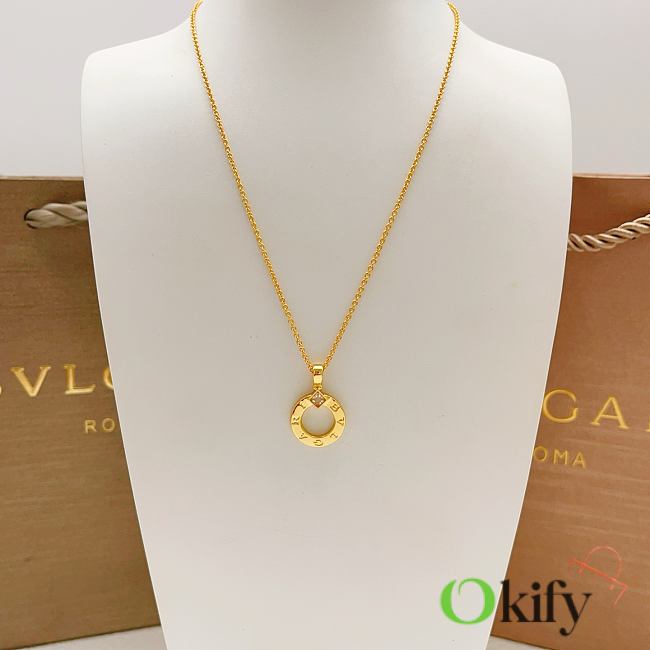 Okify Bvlgari Gold Necklace 29640 - 1