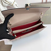 Okify Bvlgari Serpenti Bag Beige 28x18x8.5cm - 5