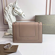 Okify Bvlgari Serpenti Bag Beige 28x18x8.5cm - 4