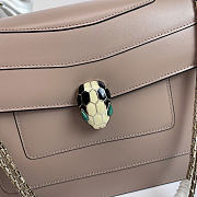 Okify Bvlgari Serpenti Bag Beige 28x18x8.5cm - 2