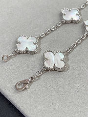 Okify VCA Silver Bracelet 5 Charms 29644 - 6