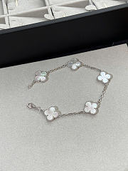 Okify VCA Silver Bracelet 5 Charms 29644 - 4