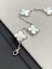 Okify VCA Silver Bracelet 5 Charms 29644 - 3