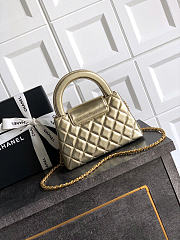 Okify CC Nano Kelly Bag Gold 19x13x7cm - 4