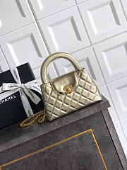 Okify CC Nano Kelly Bag Gold 19x13x7cm - 1