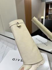 Okify Givenchy Women White High Boots 29654 - 6