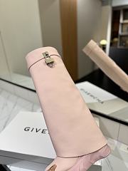 Okify Givenchy Women Pink High Boots 29655 - 4