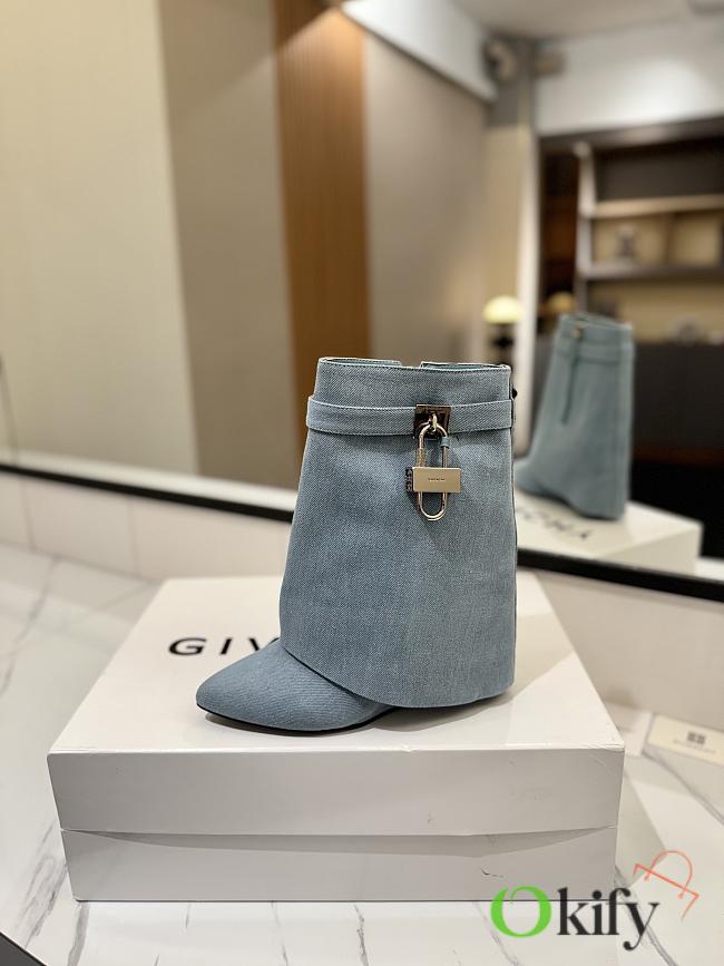 Okify Givenchy Denim Woman Boots 8.5cm 29657 - 1