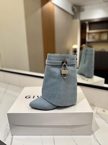Okify Givenchy Denim Woman Boots 8.5cm 29657